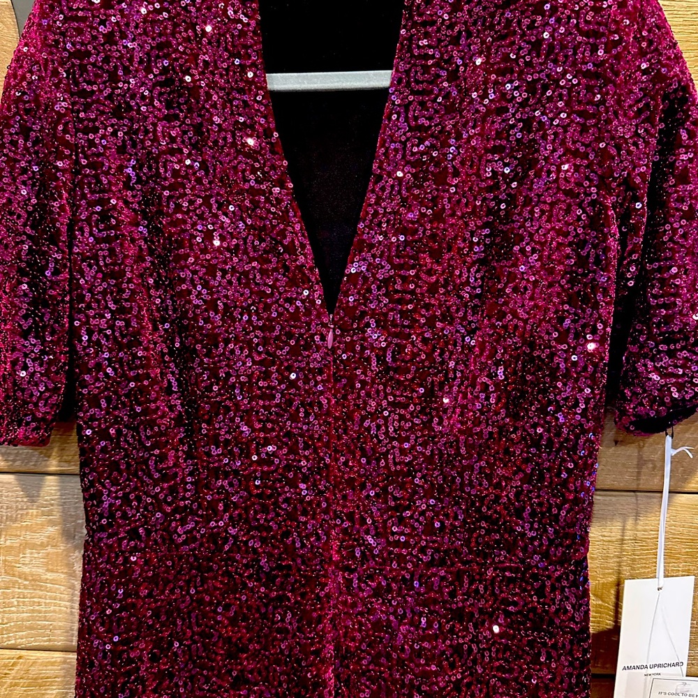 Sequins jumpsuit in size medium